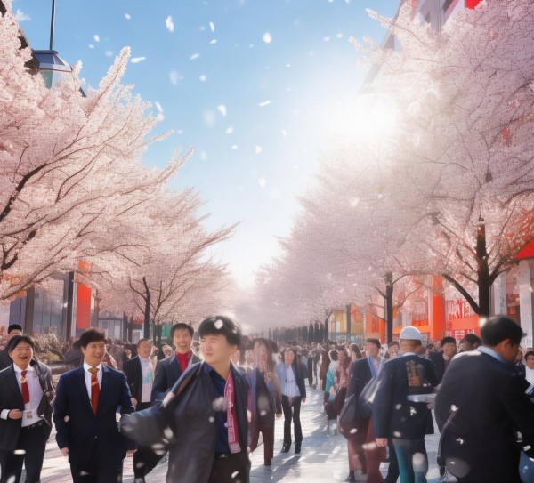 春意盎然，活力四射—许昌商贸公司园区项目opening day