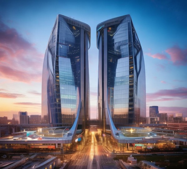 西郊商贸中心，连接城市与商业的桥梁